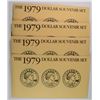 Image 1 : 4-1979 SBA DOLLARS SOUVENIR SETS US GOVT. PACKAGE