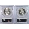 Image 2 : 2-1964-D KENNEDY HALF DOLLAR PCGS MS65 GEMS