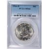 Image 1 : 1964-D KENNEDY HALF DOLLAR PCGS MS66! RARE!