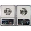 Image 2 : 2-1945 WASHINGTON QUARTER NGC MS65 GEMS!