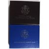 Image 2 : COMMEM HALF DOLLAR BOX/COA: 1989 CONGRESSIONAL + 1986 SOL PROOFS