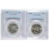 Image 1 : ( 2 ) 1963 FRANKLIN HALF DOLLARS.,PCGS MS-65