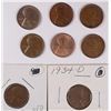 Image 1 : 8 - LINCOLN CENTS - ALL XF / AU - ALL "D" MINT MARKS, 1928 thru 1935