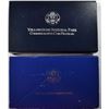 Image 1 : U.S SILVER COMMEMORATIVE  DOLLARS 1999 YELLOWSTONE & 1986 STATUE OF LIBERTY