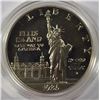 Image 3 : U.S SILVER COMMEMORATIVE  DOLLARS 1999 YELLOWSTONE & 1986 STATUE OF LIBERTY