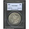 Image 1 : 1901 $1 MS61 PCGS. Somewhat soft near the centers, this example exhibits an interesting shade of...