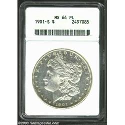 1901-S $1 MS64 Prooflike ANACS....