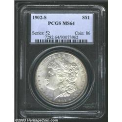 1902-S $1 MS64 PCGS....