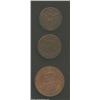 Image 1 : Counterfeit Colonials. Included are: <B>1694 TOKEN Carolina Elephant Token, PROPRIETORS VF20 Unce...