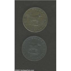 1833 Andrew Jackson Large Shield XF45. Low-5. HT-7. R.5. Brass. 26 mm. A military bust of Jackson...