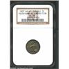 1837 1C Feuchtwanger Cent AU58 NGC....