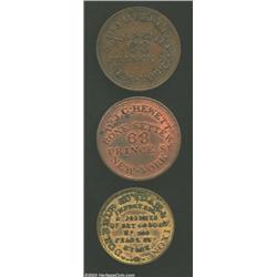 Undated Day Newell &amp; Day New York, NY XF45. Low-239. HT-247. R.6. 27 mm. A small dark area on...