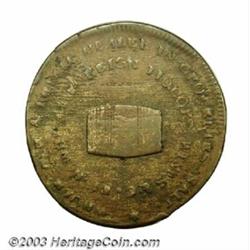 Undated A. Loomis Cleveland, OH VF20. Low-320. HT-381. R.5. 30 mm. This piece shows an uneven str...