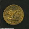 Image 4 : 1864 Liberty For All MS62. Brass. Fuld-125/160b. R.9. A firmly struck token showing both details...