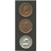 Group Of Little Macks-Three McClellan Dies. Included are: <B>1863 Little Mack MS62, R.1, sharp re...