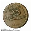 Image 4 : Rare 1863 Flying Eagle VF20 Punch. Fuld-156/524. R.8. Two rare dies appear on this token, the onl...