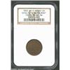 Image 1 : 1863 MS Schulze's Restaurant Token MS64 Brown NGC....