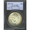Image 1 : 1878 7TF $1 Reverse of 1878 MS66 PCGS....