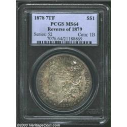 1878 7TF $1 Reverse of 1879 MS64 PCGS....