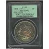 Image 1 : 1878 7TF $1 Reverse of 1879 MS63 Deep Mirror Prooflike PCGS....