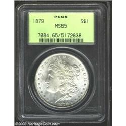 1879 $1 MS65 PCGS....