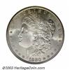 Image 1 : 1880 $1 MS66 PCGS. Produced in excess of 12 million coins and apparently saved in significant qua...