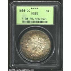 1880-CC $1 MS65 PCGS....