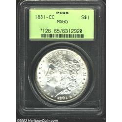 1881-CC $1 MS65 PCGS....