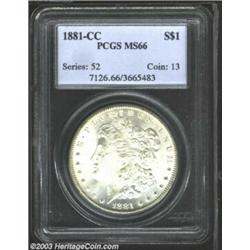1881-CC $1 MS66 PCGS....