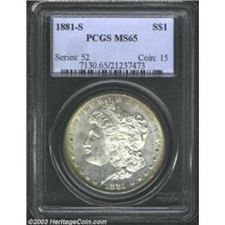 1881-S $1 MS65 PCGS....