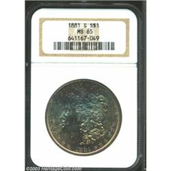 1881-S $1 MS65 NGC....