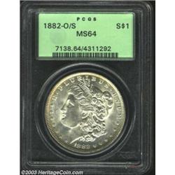 1882-O/S $1 MS64 PCGS....