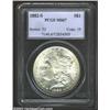 Image 1 : 1882-S $1 MS67 PCGS. An essentially brilliant Superb Gem with imposing semi-prooflike luster and...