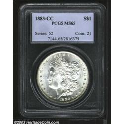 1883-CC $1 MS65 PCGS....