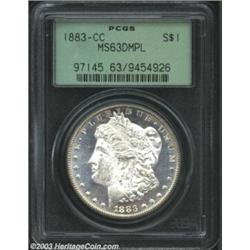 1883-CC $1 MS63 Deep Mirror Prooflike PCGS....