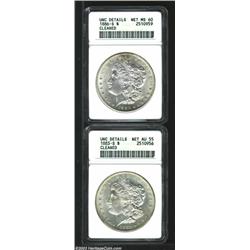 1883-S $1--Cleaned--ANACS, Unc Details, Net AU55, free from hairlines, well struck with reasonabl...