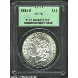 1883-S $1 MS60 PCGS....