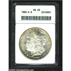 1883-S $1 MS63 ANACS....