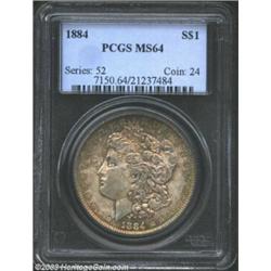 1884 $1 MS64 PCGS....