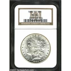 1884-CC $1 MS64 NGC....