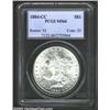 Image 1 : 1884-CC $1 MS66 PCGS. Speckles of pale tan-brown patina are especially evident on the reverse. A...