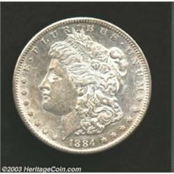 1884-S $1 AU53 Uncertified....