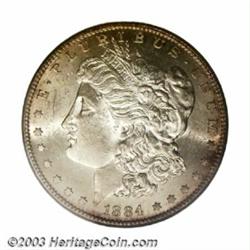 1884-S $1 MS61 PCGS. Over the years, certain dates have been found to be much more common than on...