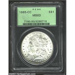 1885-CC $1 MS63 PCGS....
