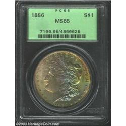 1886 $1 MS65 PCGS....