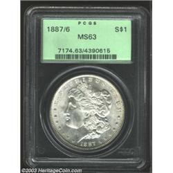 1887/6 $1 MS63 PCGS....