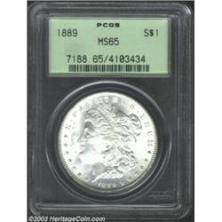 1889 $1 MS65 PCGS....