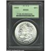 Image 1 : 1889 $1 MS65 PCGS. Boldly struck and fully lustrous, with flashy semi-prooflike surfaces. There a...