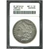 Image 1 : 1889-CC $1--Cleaned--ANACS. VF Details, Net Fine 12....