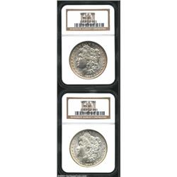 1889-O $1 MS63 NGC, lustrous with a reasonable strike and a hint of peripheral color, struck from...